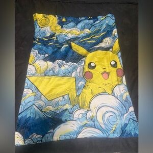 NEW! Pikachu Pokémon baby blanket